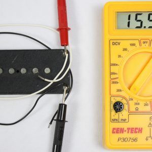 2000's Seymour Duncan SJM-2b Hot Jazzmaster Bridge Pickup, Black, USED - Image 3