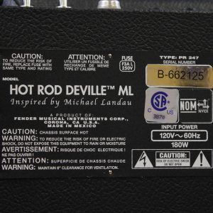2016 Fender Hot Rod DeVille Michael Landau 60W 2x12 Tube Guitar Combo Amp, USED - Image 9