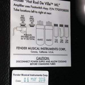 2016 Fender Hot Rod DeVille Michael Landau 60W 2x12 Tube Guitar Combo Amp, USED - Image 13