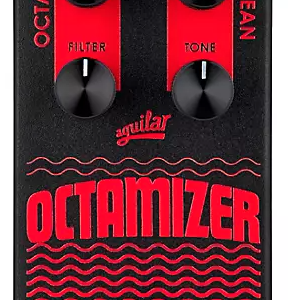 Aguilar Octamizer V2 Bass Octave Effects Pedal, Black