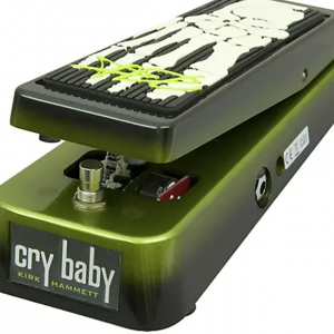 Dunlop KH95 Kirk Hammett Signature Cry Baby Wah Guitar Effects Pedal, Black and Green