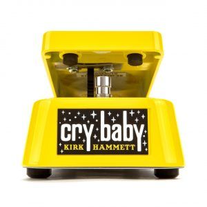 Dunlop Kirk Hammett Cry Baby Wah Pedal, Yellow Sparkle Edition - Image 2