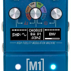 Walrus Audio Mako Series M1 High-Fidelity Modulation Machine, MKII Blue