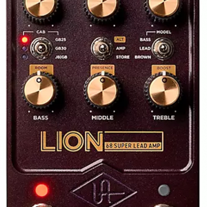 Universal Audio UAFX Lion '68 Super Lead Amp Effects Pedal, Purple