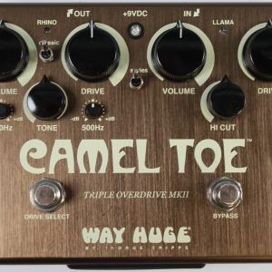 Way Huge WHEY209 Camel Toe Triple Overdrive MKII Effects Pedal, USED - Image 2