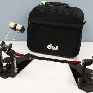 DW DWCP5002AD4 5000 Series Blackout Double Pedal, USED