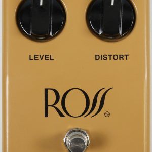 Ross Electronics Distortion Guitar Effects Pedal from JHS, Tan, USED - Image 2
