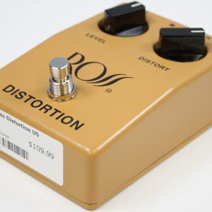Ross Electronics Distortion Guitar Effects Pedal from JHS, Tan, USED - Image 4