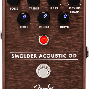 Fender Smolder Acoustic OD Overdrive Effects Pedal