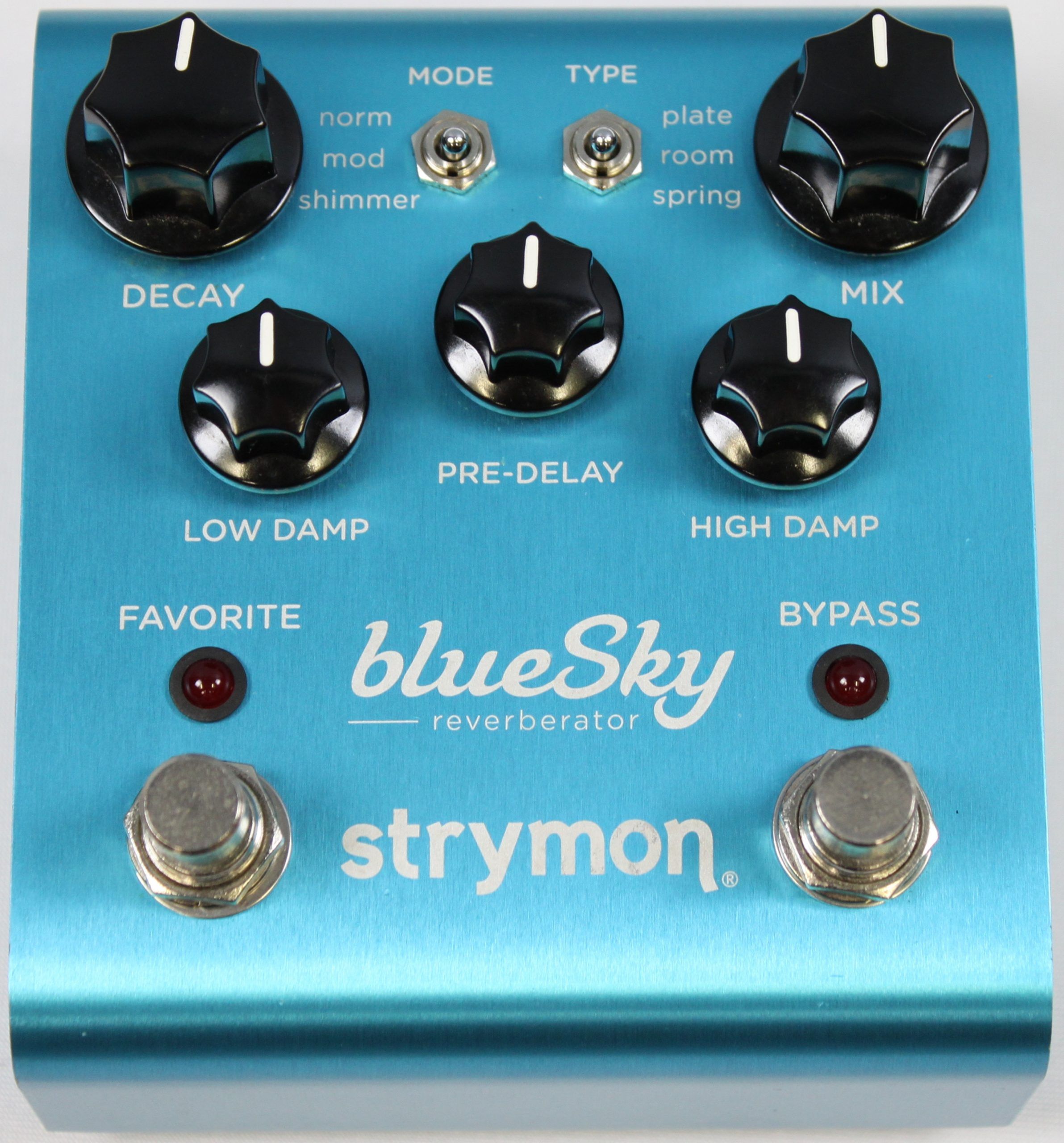 Strymon blueSky Reverberator Reverb Effects Pedal V1, USED - Blues ...