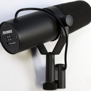 Shure SM7B Cardioid Dynamic Microphone, Black, USED