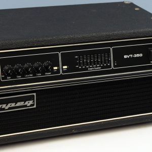 2003 Ampeg SVT-350H Classic Bass Amp Head, Black, Made in USA, USED