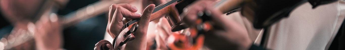 close up of hands playing violin