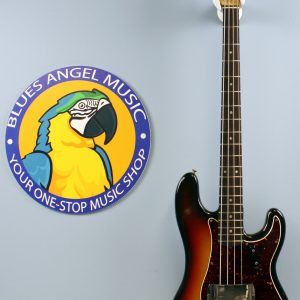 Vintage 1970 Fender Precision Bass with 1977 Neck, 3-Color Sunburst, USED