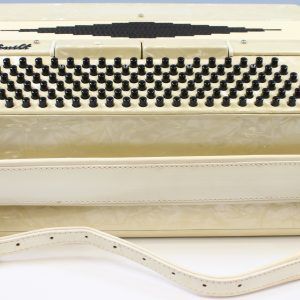 Vintage 1960's Titano Custom Built Accordion, Pearloid, Made in Italy, Offered As Is, USED - Image 5