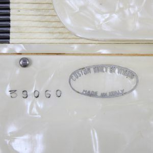Vintage 1960's Titano Custom Built Accordion, Pearloid, Made in Italy, Offered As Is, USED - Image 13