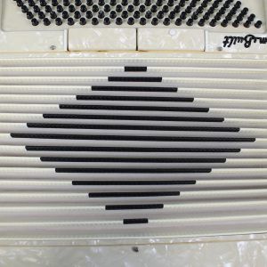 Vintage 1960's Titano Custom Built Accordion, Pearloid, Made in Italy, Offered As Is, USED - Image 11