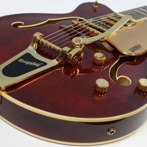 2016 Gretsch G5422TG Electromatic Double Cut Hollowbody Electric Guitar w/ Bigsby, Walnut Stain Gloss, USED - Image 5