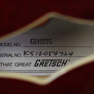 2016 Gretsch G5422TG Electromatic Double Cut Hollowbody Electric Guitar w/ Bigsby, Walnut Stain Gloss, USED - Image 10