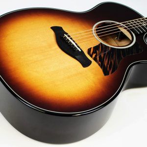 Taylor Builder’s Edition 514ce Tobacco Kona Burst acoustic-electric guitar front of body with sitka spruce top