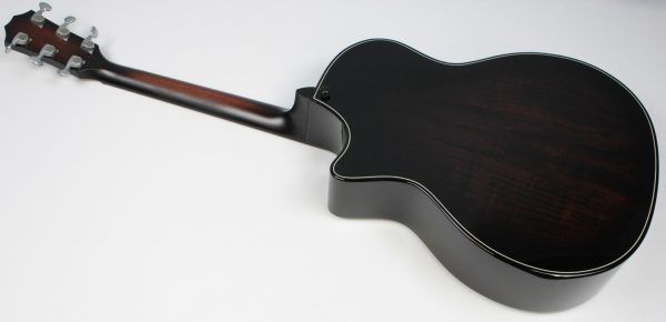 Taylor Builder’s Edition 514ce Tobacco Kona Burst acoustic-electric guitar back of entire body