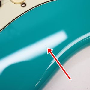 Fender American Professional II Stratocaster 2021 Miami Blue scratches