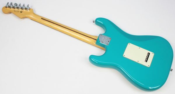 Fender American Professional II Stratocaster 2021 Miami Blue back of the whole instrument
