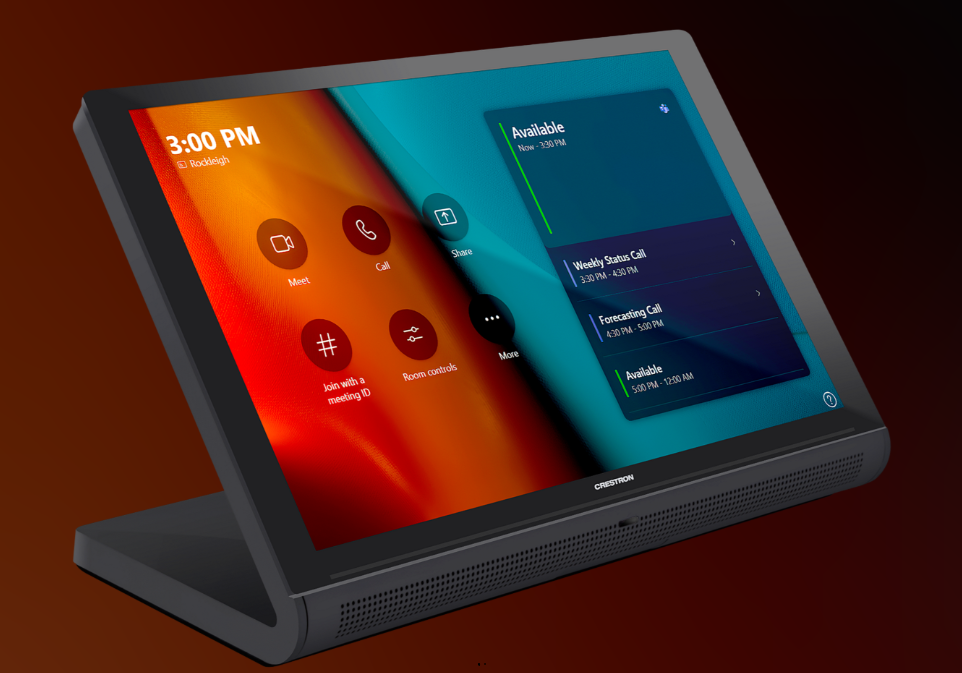 Crestron TS-1070-B-S 10.1 in. Tabletop Touch Screen, Black Smooth - Image 2