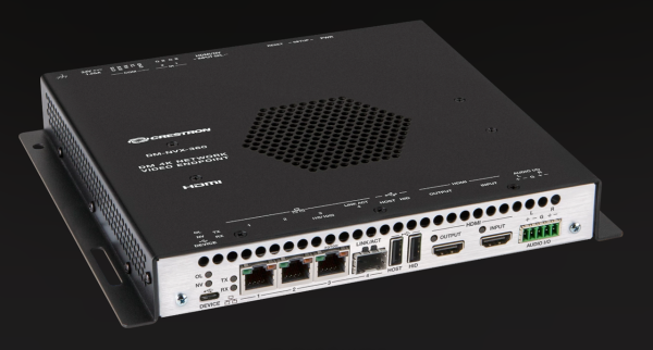Crestron DM-NVX-360 front angled view