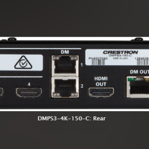 Crestron DMPS3-4K-150-C 3 Series 4K DigitalMedia Presentation System - Black | MINT OPEN BOX - Image 4