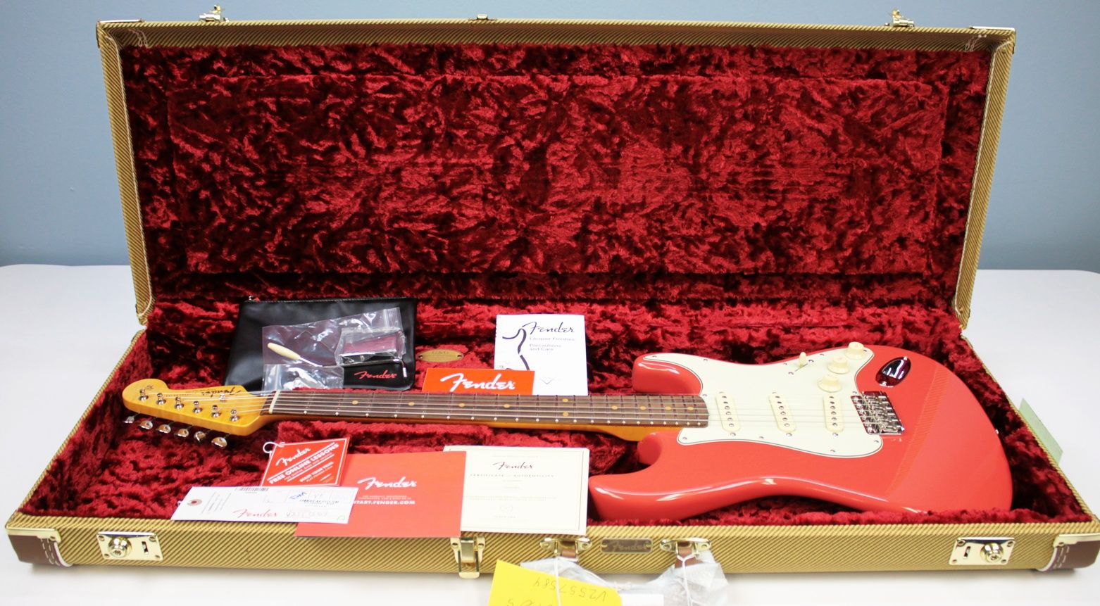 Fender Limited Edition American Vintage II ’61 Stratocaster 2025 – Fiesta Red, Flame Maple Neck, USA Made - Image 3