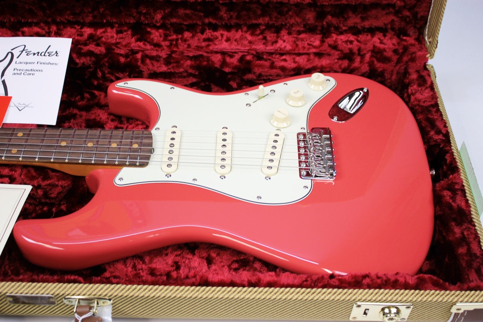 Fender Limited Edition American Vintage II ’61 Stratocaster 2025 – Fiesta Red, Flame Maple Neck, USA Made - Image 4