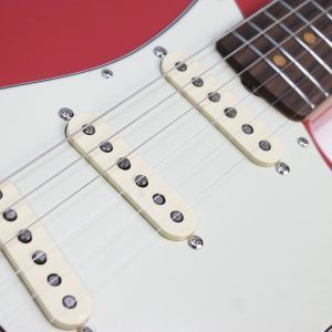 Brand new Fender Limited Edition American Vintage II ’61 Stratocaster in Fiesta Red tone controls