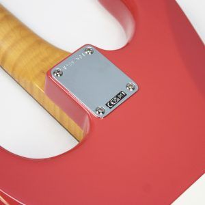 Brand new Fender Limited Edition American Vintage II ’61 Stratocaster in Fiesta Red neck plate