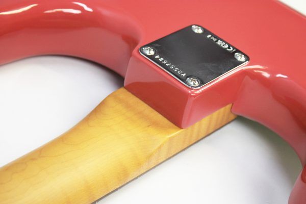 Brand new Fender Limited Edition American Vintage II ’61 Stratocaster in Fiesta Red neck joint