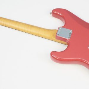 Brand new Fender Limited Edition American Vintage II ’61 Stratocaster in Fiesta Red back of entire guitar