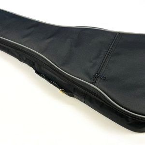 All Solid Flame Maple Cutaway Baritone Ukulele w/EQ & amp + Gig Bag - Image 14