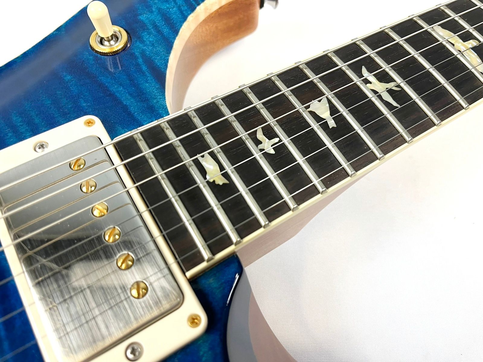 prs-mccarty-594-electric-guitar-neck-joint-front