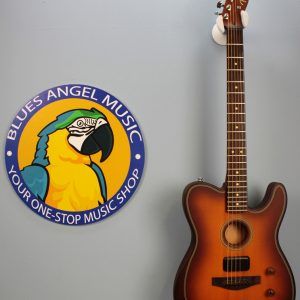 Fender Acoustasonic Standard Telecaster Honey Burst full body front