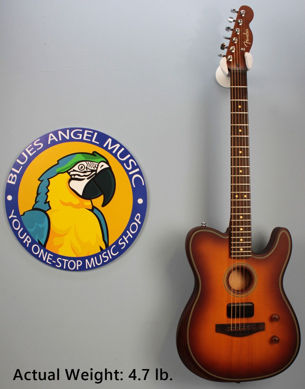 Fender Acoustasonic Standard Telecaster Honey Burst full body front