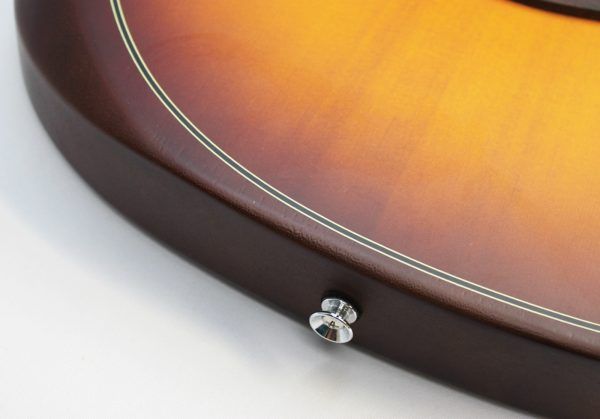 Fender Acoustasonic Standard Telecaster Honey Burst strap button