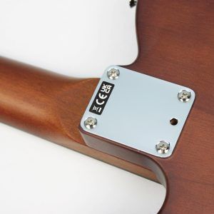 Fender Acoustasonic Standard Telecaster Honey Burst neck joint and neckplate