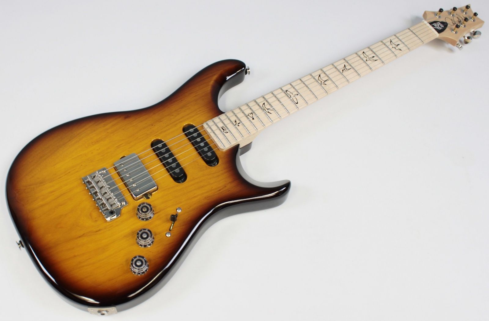 prs-fiore-2023-sunflower-electric-guitar-front-entire