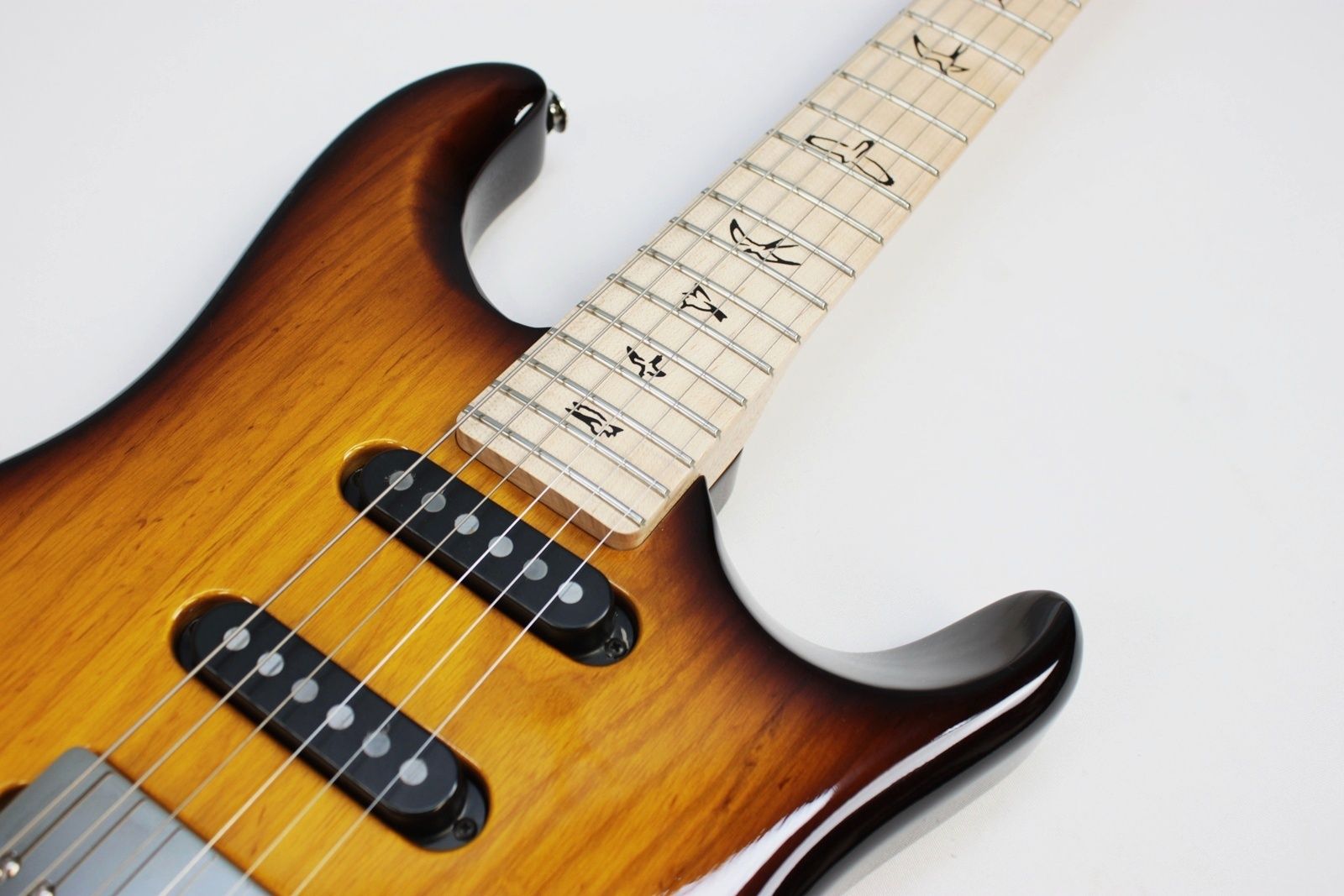 prs-fiore-2023-sunflower-electric-guitar-pickups-front