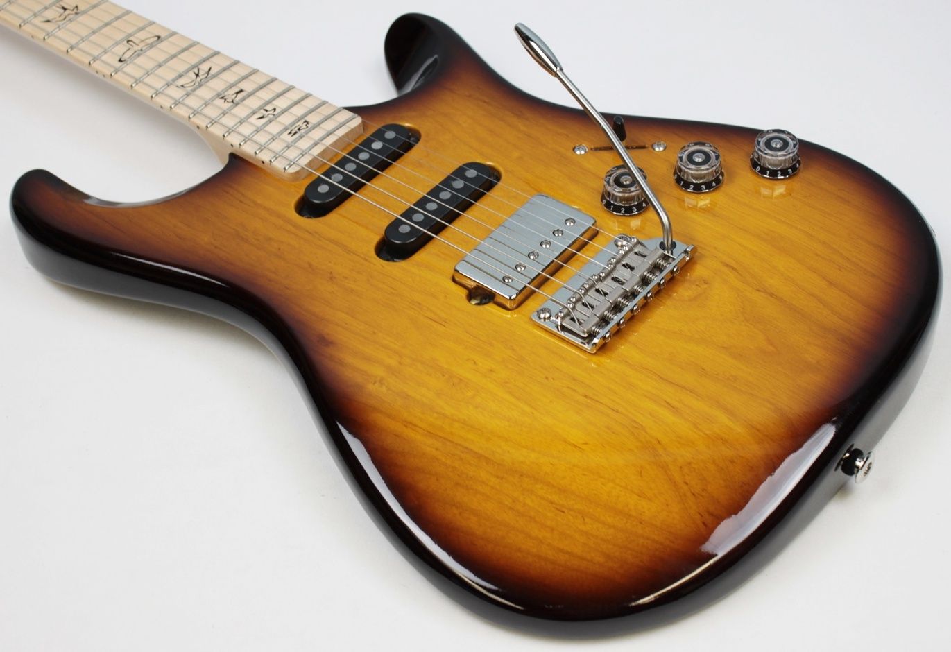 prs-fiore-2023-sunflower-electric-guitar-trem-arm