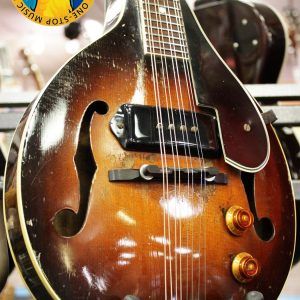 Gibson EM-150 Mandolin Late 40s to Early 50s - Sunburst **Upgrades & original P90 Pickup!!** - Image 2