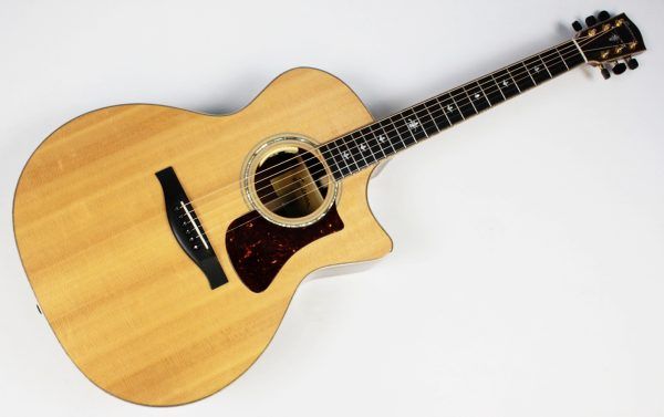 Eastman DT30GACE Acoustic Electric Guitar Natural Finish Double Cutaway USED