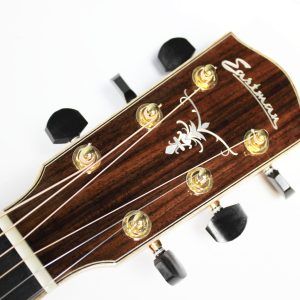 Eastman DT30GACE Acoustic Electric Guitar Natural Finish Double Cutaway USED - Image 8