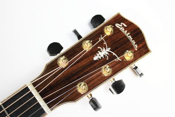 Eastman DT30GACE Acoustic Electric Guitar Natural Finish Double Cutaway USED
