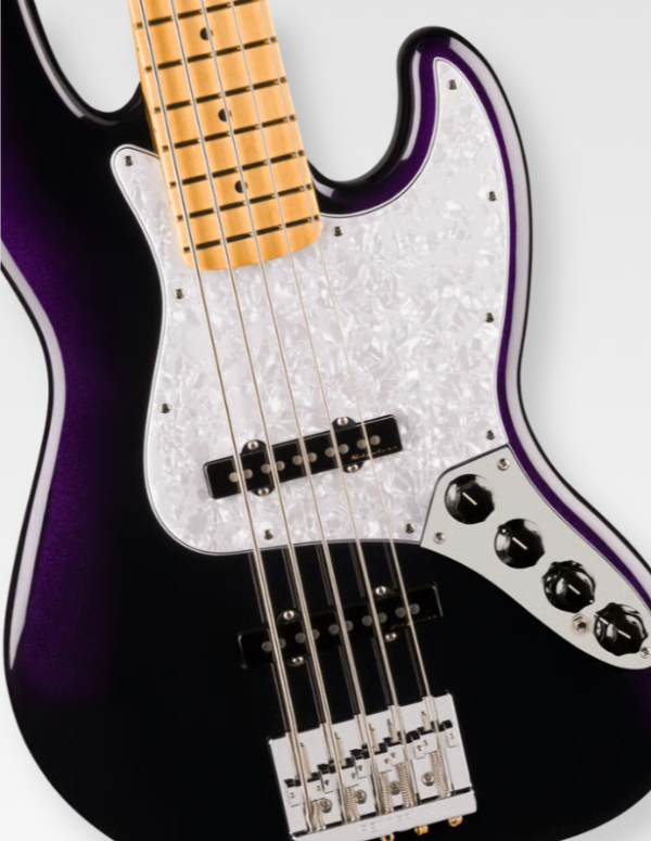 Fender Player II Modified Active Jazz Bass V 2025 Dusk Maple Fingerboard Noiseless Pickups